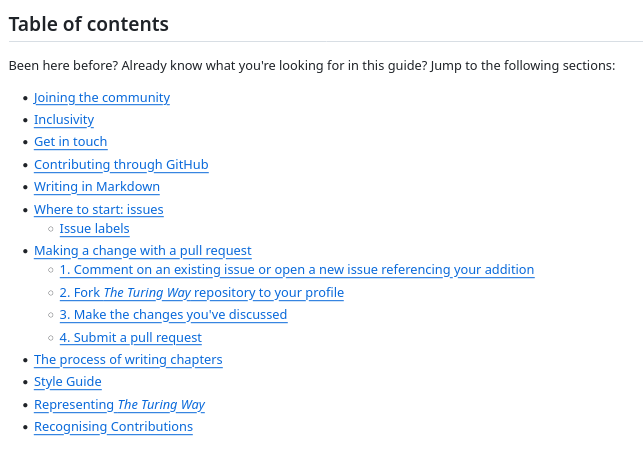 TuringWay contributing file
